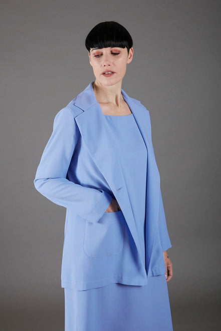 Blazer Berlin leggero celeste