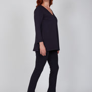 Maglia in scuba blu Istanbul