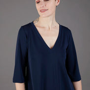 Maglia Napoli fluida navy