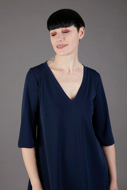 Maglia Napoli fluida navy