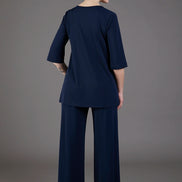 Maglia Napoli fluida navy