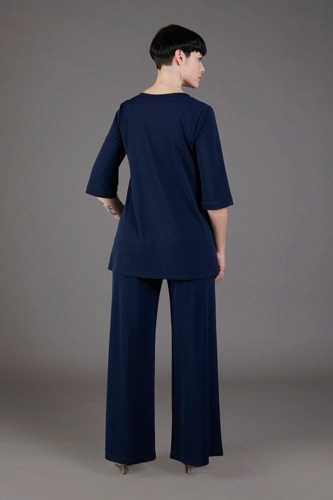 Maglia Napoli fluida navy