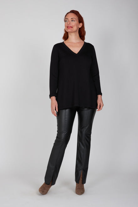 Maglia in scuba nera Istanbul