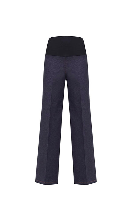 Jeans Wide Leg con baschina