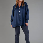 Jeans skinny lavati con baschina