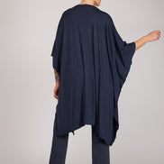 Kimono Jo maglina blu
