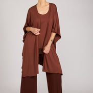Kimono Jo maglina cioccolato