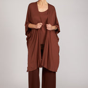 Kimono Jo maglina cioccolato