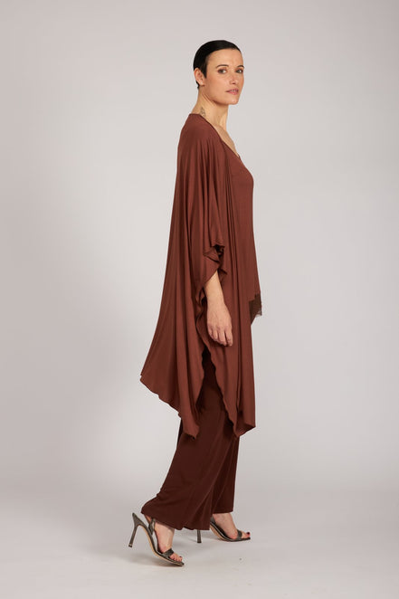 Kimono Jo maglina cioccolato