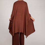 Kimono Jo maglina cioccolato
