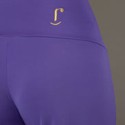 Panta Firenze fluido viola con baschina
