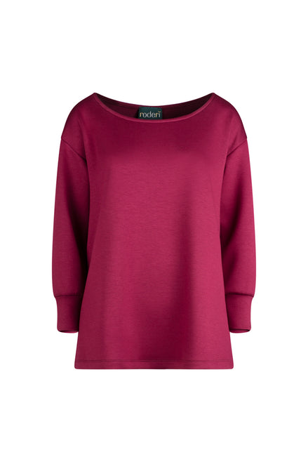 Maglia Alice scuba vino