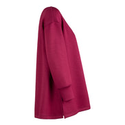Maglia felpa scuba vino Alice