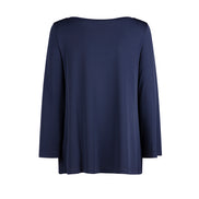 Maglia Giulia fluida blu