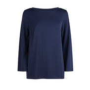 Maglia Giulia fluida blu