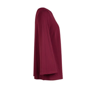 Maglia Giulia fluido vino