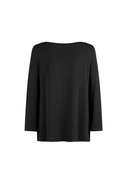 Maglia Giulia fluida nera