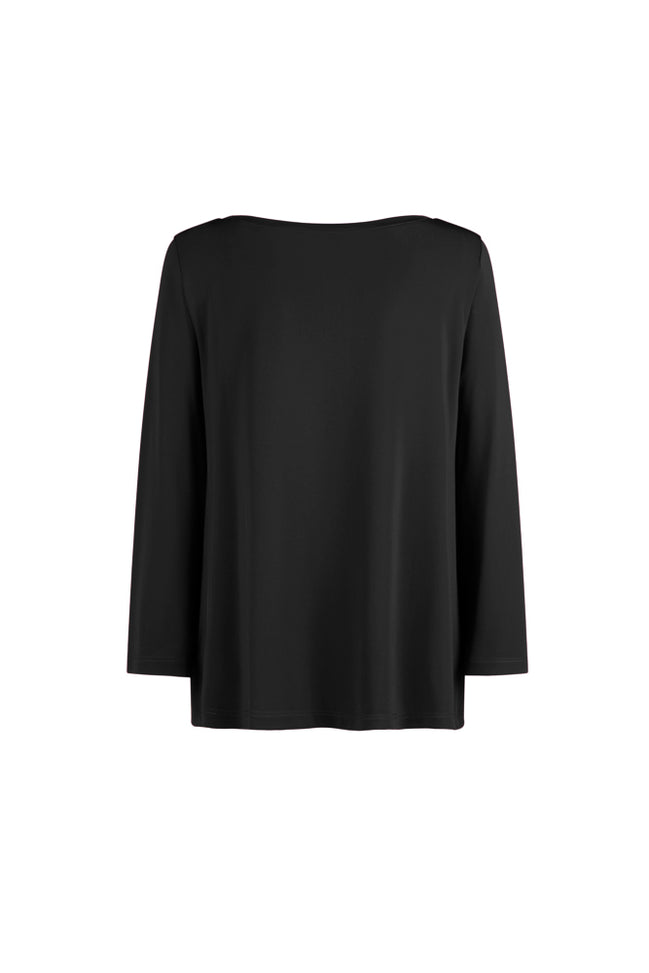 Maglia Giulia fluida nera