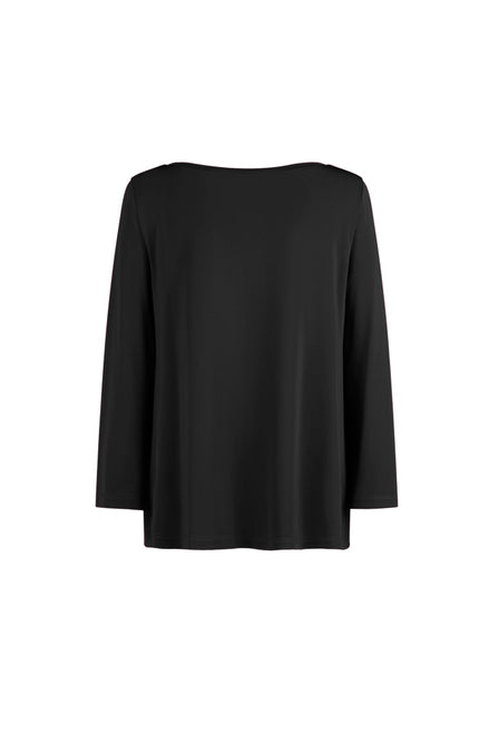 Maglia Giulia fluida nera