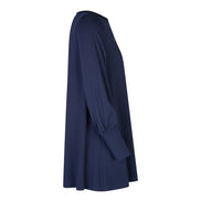 Maglia lunga in jersey Greta blu