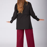 Maglia Greta in jersey nera