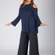 Maglia Ischia manica lunga maglina blu