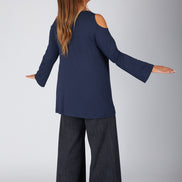 Maglia Ischia manica lunga maglina blu