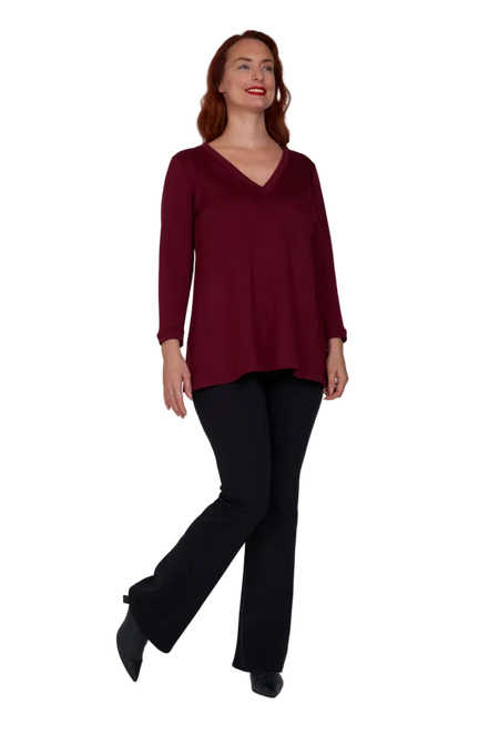 Maglia Instanbul scuba burgundy