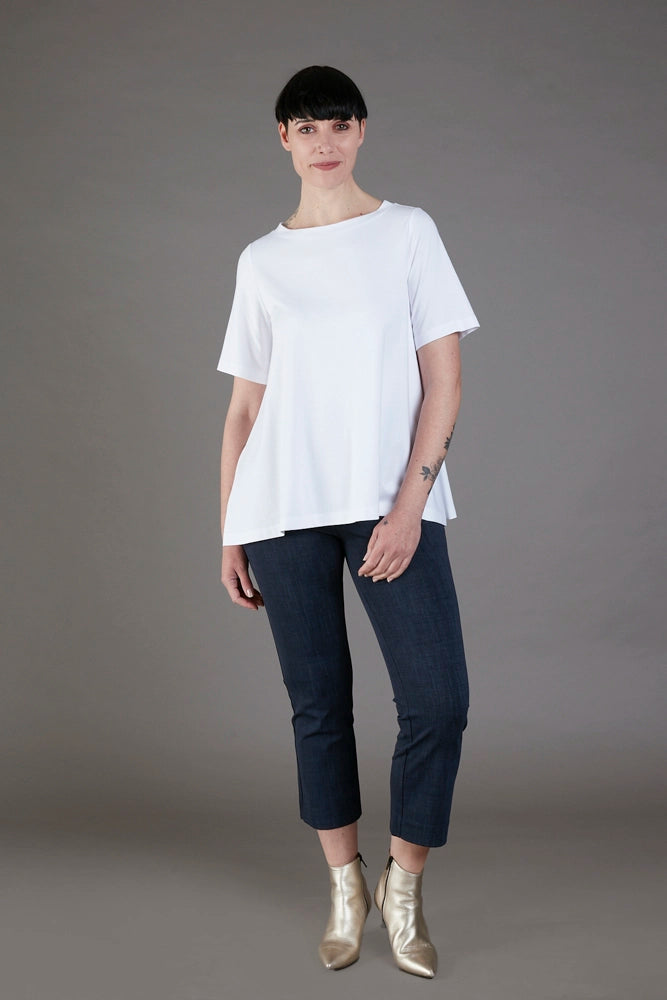 Maglia Mina in jersey bianca