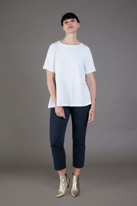 Maglia Mina in jersey bianca