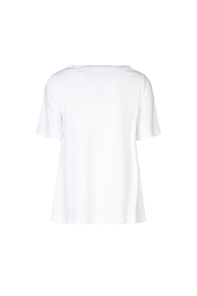 Maglia Mina in jersey bianca
