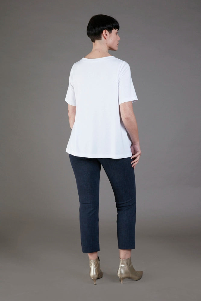 Maglia Mina in jersey bianca
