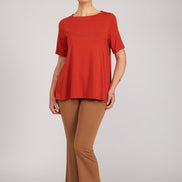 Maglia Mina in jersey arancio