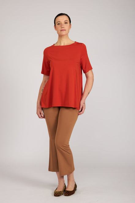 Maglia Mina in jersey arancio