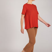 Maglia Mina in jersey arancio