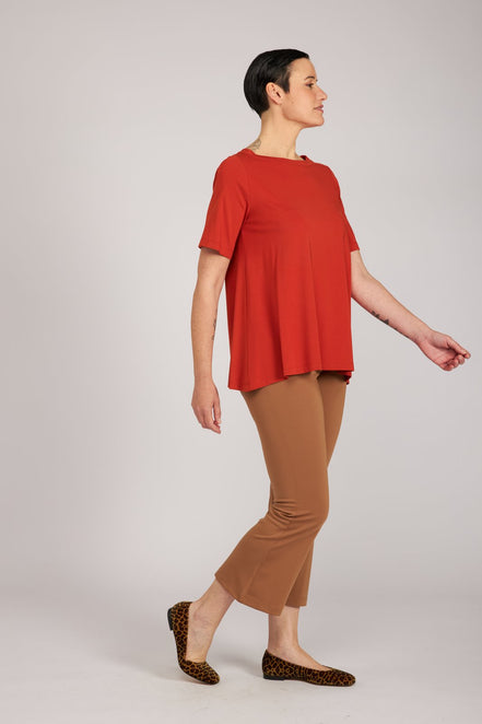 Maglia Mina in jersey arancio