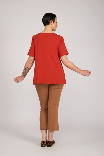 Maglia Mina in jersey arancio