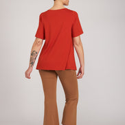 Maglia Mina in jersey arancio