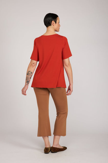 Maglia Mina in jersey arancio