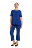 Look completo bluette