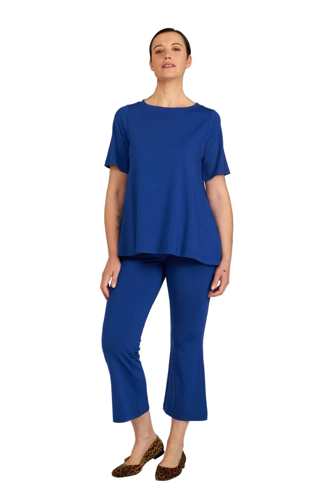 Maglia Mina in jersey bluette