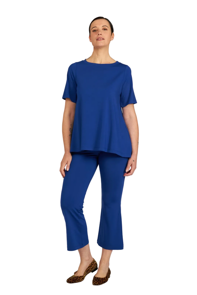 Maglia Mina in jersey bluette