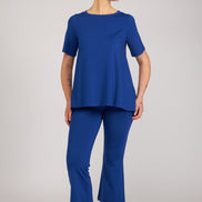 Maglia Mina in jersey bluette