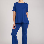 Maglia Mina in jersey bluette