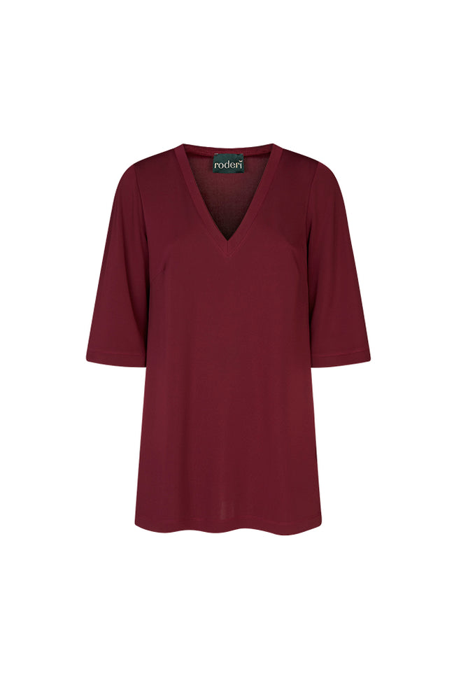 Maglia Napoli fluido vino