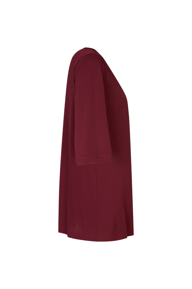 Maglia Napoli fluido vino