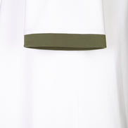 Maglia Napoli bianca profilo militare