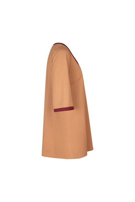 Maglia Napoli caffelatte profilo vino