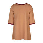 Maglia Napoli caffelatte profilo vino