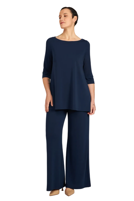 Maglia Thea fluida navy